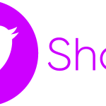 Twitter Shops purple Logo Vector