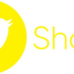 Twitter Shops yellow Logo Vector