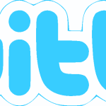 Twitter text Logo Vector