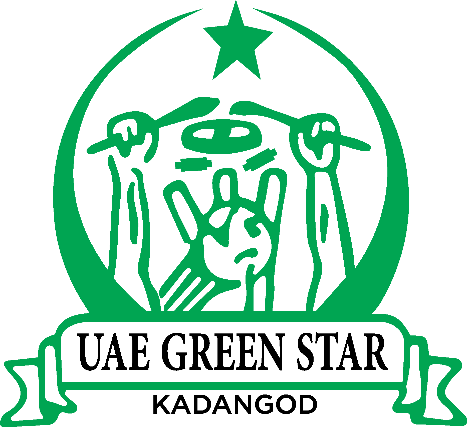 UAE Green Star Kadangod Logo Vector