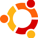 Ubuntu Linux old Logo Vector