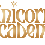 Unicorn Academy Wordmark Logo Vector