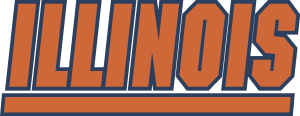 University of Illinois Fighting Illini simple Logo Vector