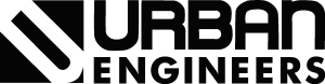 Urban Engineering  black Logo Vector