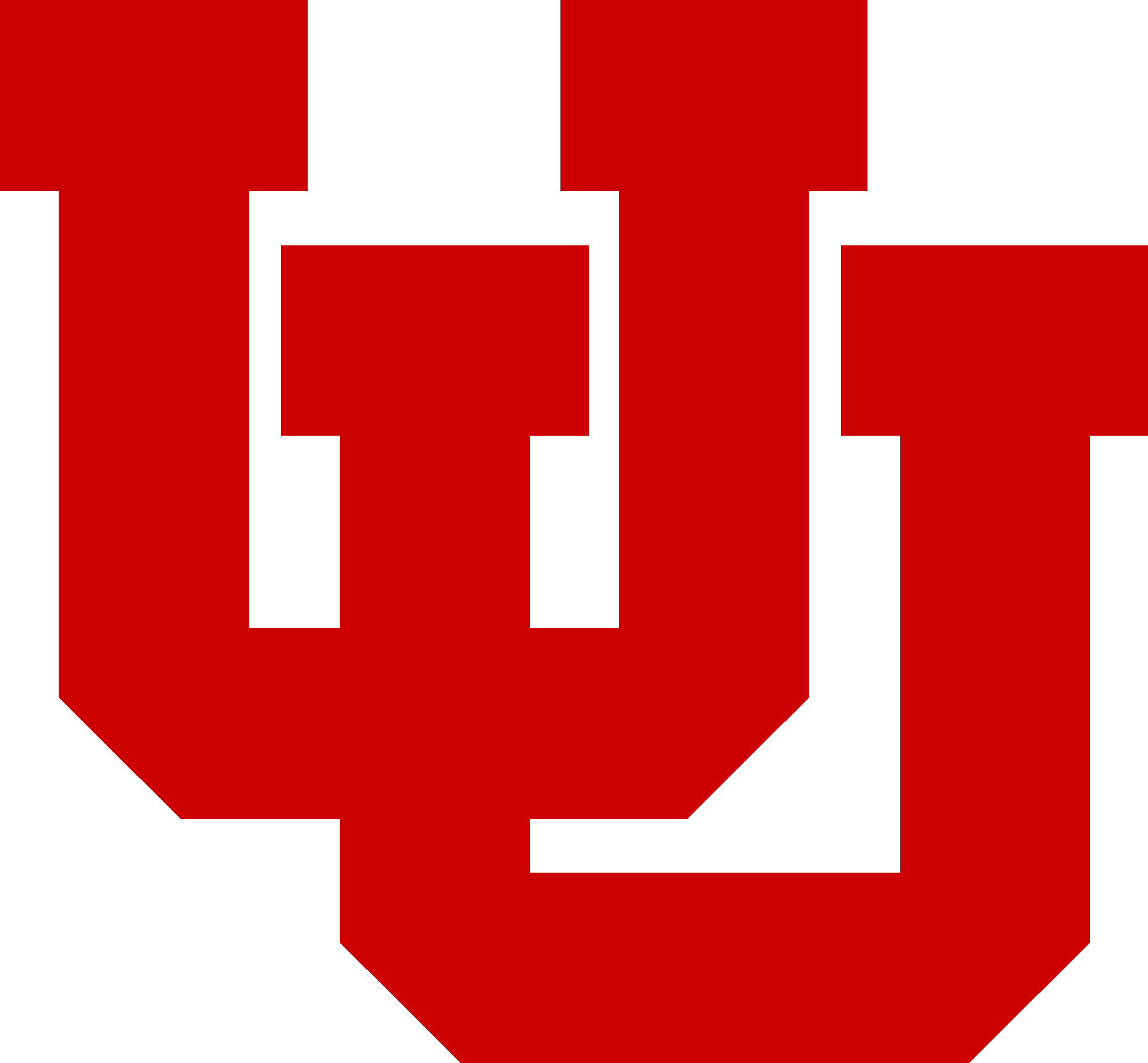 Utah Utes simple Logo Vector