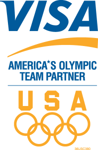 VISA   America’s Olympic Team Partner Logo Vector