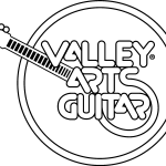 Valley Arts Guitar Logo Vector