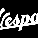 Vespa White Logo Vector