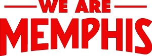We Are Memphis   MBI Memphis Branding Red Logo Vector