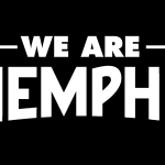 We Are Memphis   MBI Memphis Branding White Logo Vector