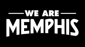 We Are Memphis   MBI Memphis Branding White Logo Vector