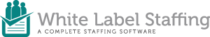 White Label Staffing Logo Vector