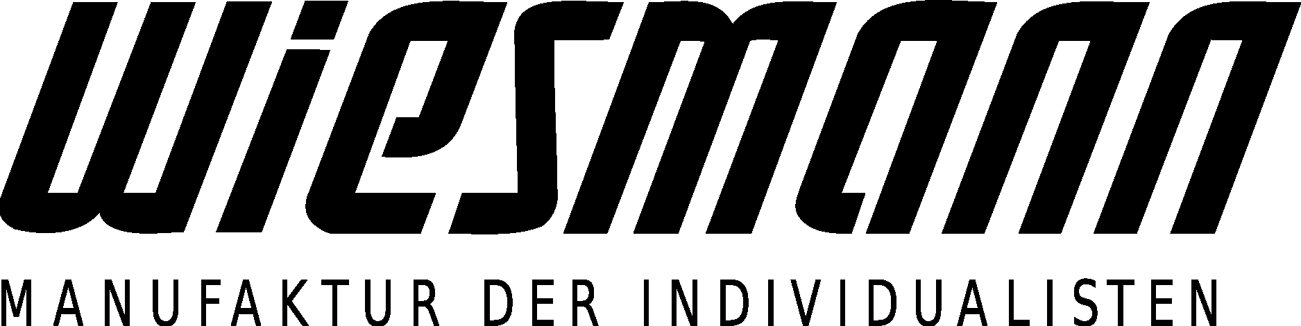 Wiesmann Wordmark Logo Vector