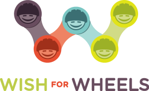 Wish for Wheels Logo Vector