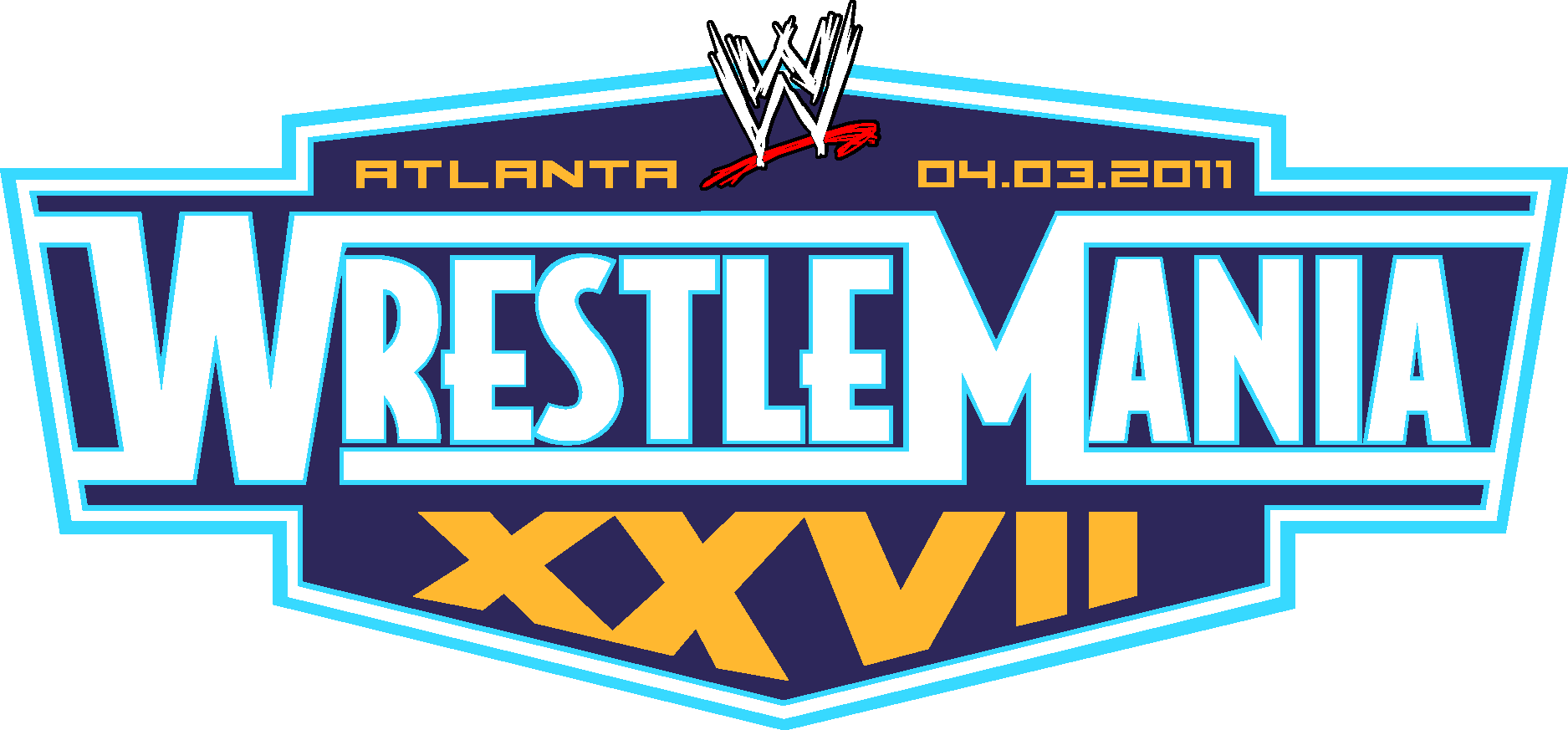 WrestleMania 27 Logo Vector