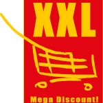 XXL Mega Discount Logo Vector