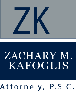 Zachary M. Kafoglis, Attorney Logo Vector