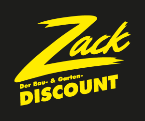 Zack Bau  & Garten Discount Logo Vector