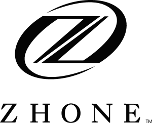 Zhone black Logo Vector