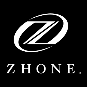 Zhone white Logo Vector