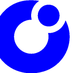 Zoom TV blue Logo Vector