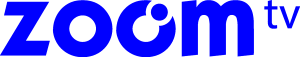 Zoom TV blue Logo Vector