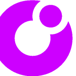 Zoom TV purple Logo Vector