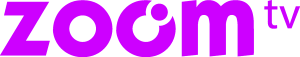 Zoom TV purple Logo Vector