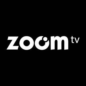 Zoom TV white Logo Vector