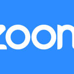 Zoom White Logo Vector