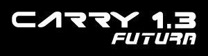 carry 1.3 futura White Logo Vector