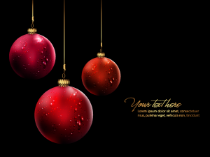christmas ball hanging crystal style Logo Vector