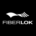 fiberlok white Logo Vector