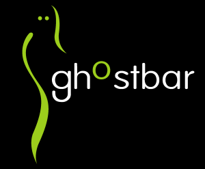 ghost bar Logo Vector