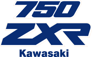 kawasaki zxr 750 Logo Vector