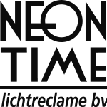 neon time black Logo Vector