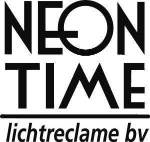 neon time black Logo Vector