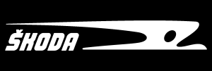 skoda retro White Logo Vector