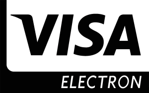 visa electron black Logo Vector