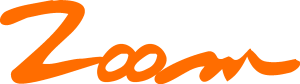 zoom design orange Logo Vector