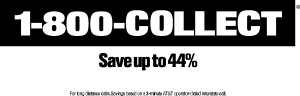 1 800 Collect black Logo Vector