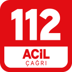 112 Acil Çağrı Logo Vector