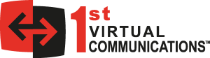 1st Virtual Communications Logo Vector