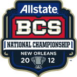 2012 AllState BCS National Championship Logo Vector