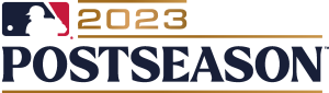 2023 MLB Postseason Logo Vector