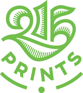 215 Prints Logo Vector