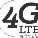 4G LTE black Logo Vector