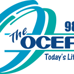 98.5 The Ocean Logo Vector