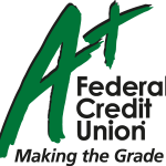 A+ Federal Credit Union Logo Vector