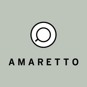 AMARETTO Bakery Café Logo Vector